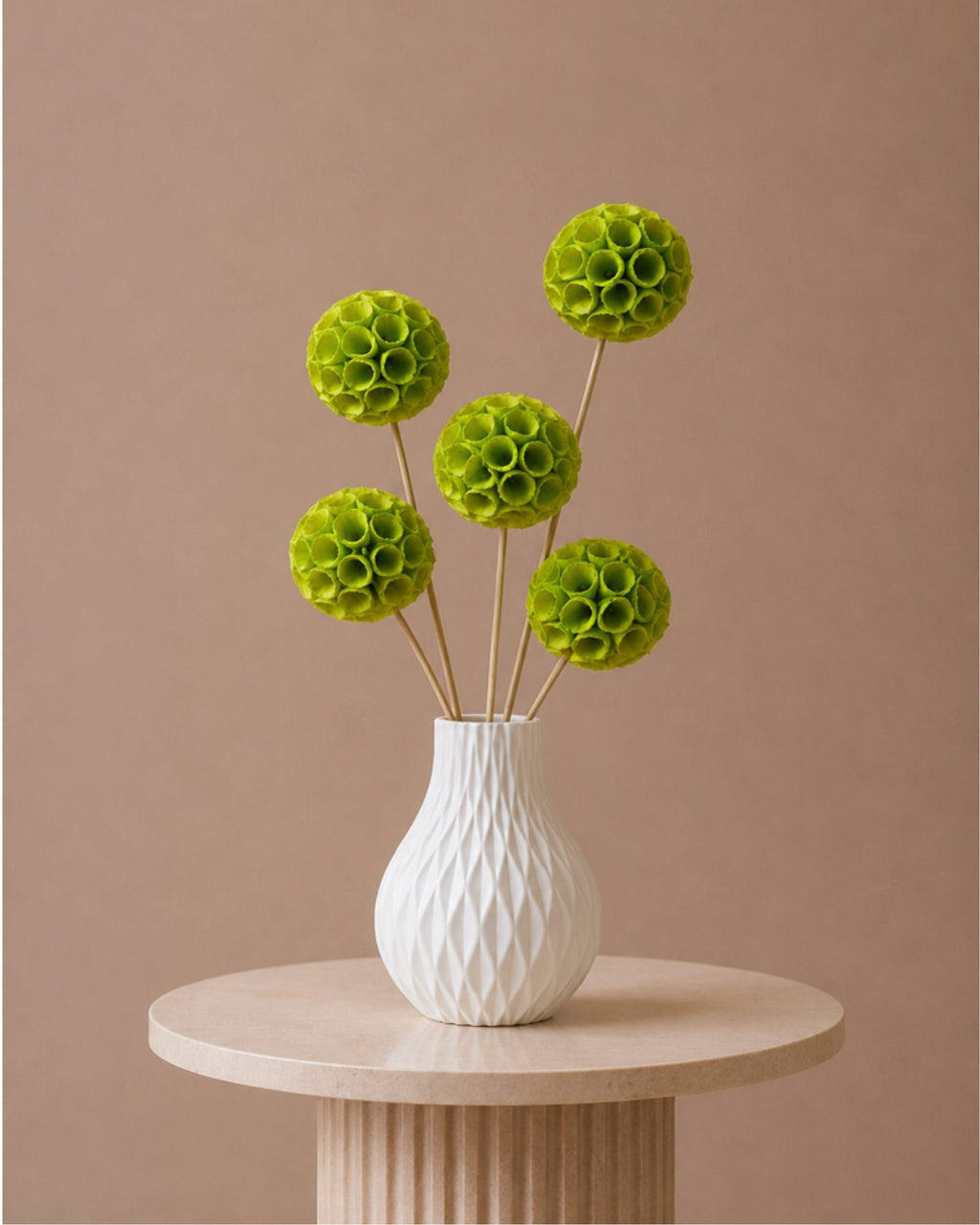 Shola Crepe Ball - Green