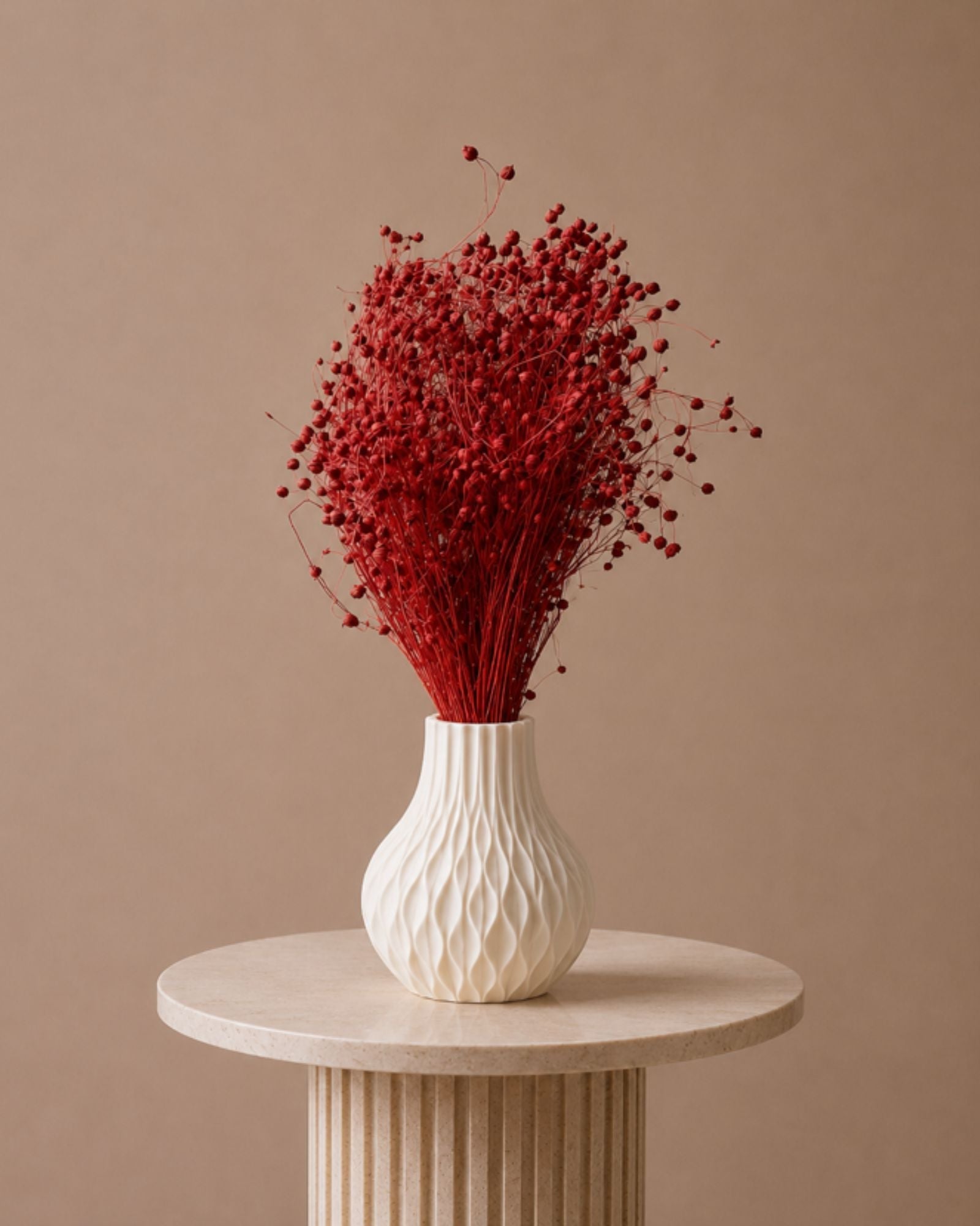 Lino Grass - Red