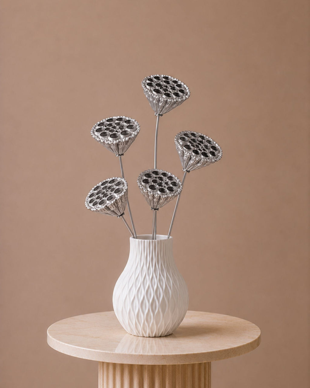 Lotus Pod - Silver